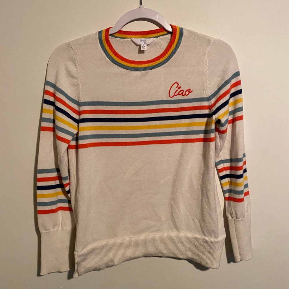 Time and Tru Ciao Sweater